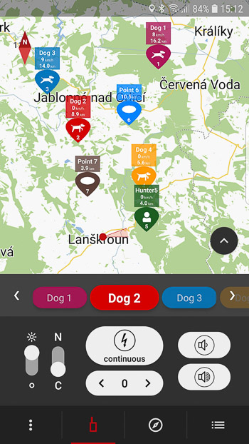 App Dog Trace - Mappa Offline